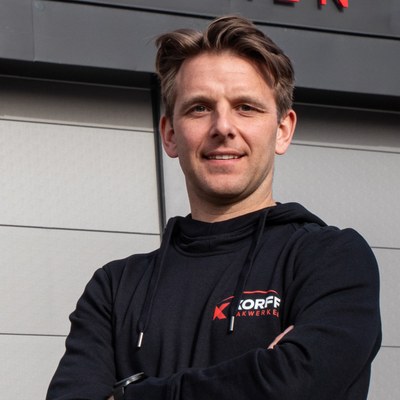 Martin Kroon, projectleider bij Korff Dakwerken