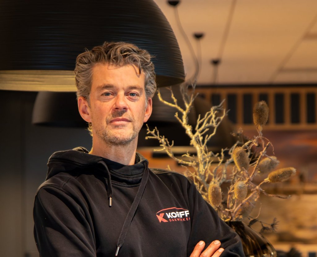 Remco Sandifort, projectleider bij Korff Dakwerken