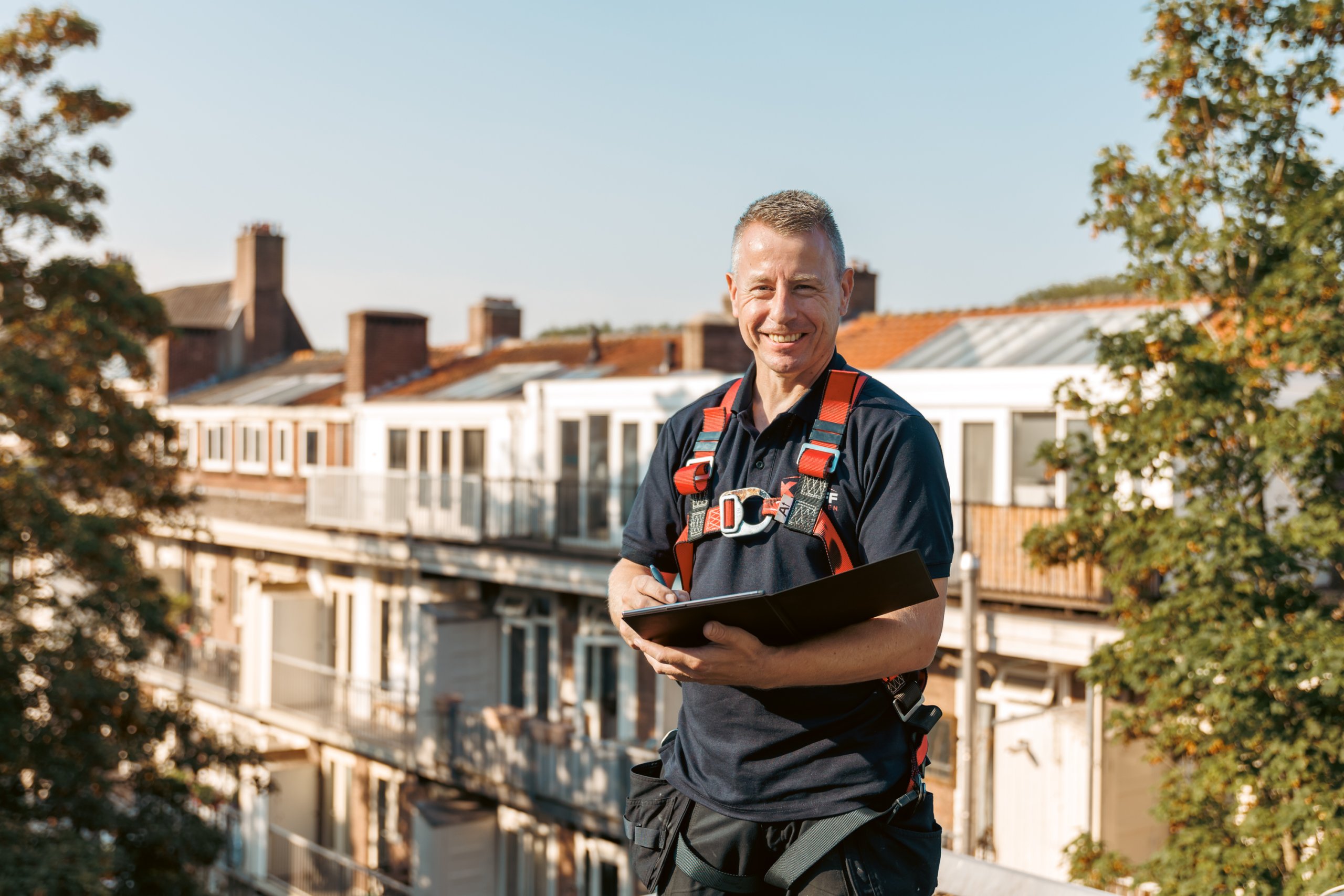 Dakinspecteur Evert-Jan Veerman: ‘Genieten van het uitzicht en de Amsterdamse grachten’